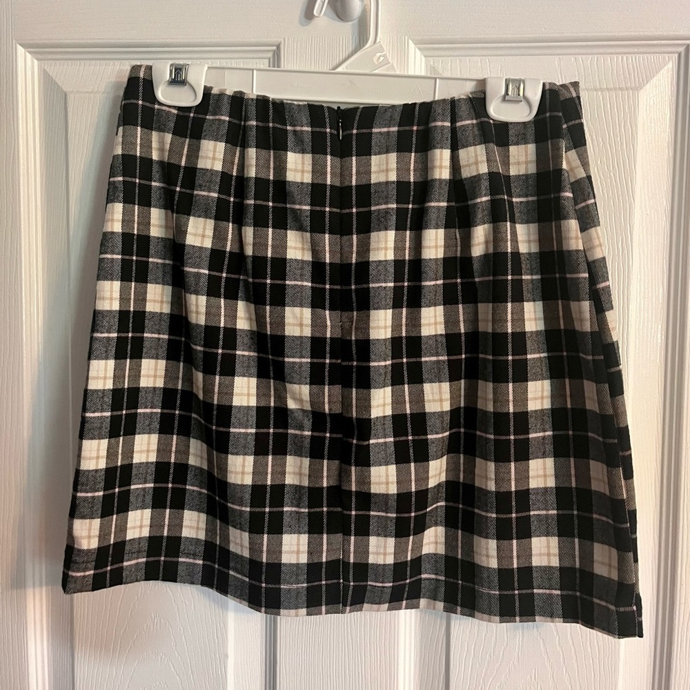 Plaid Skirt